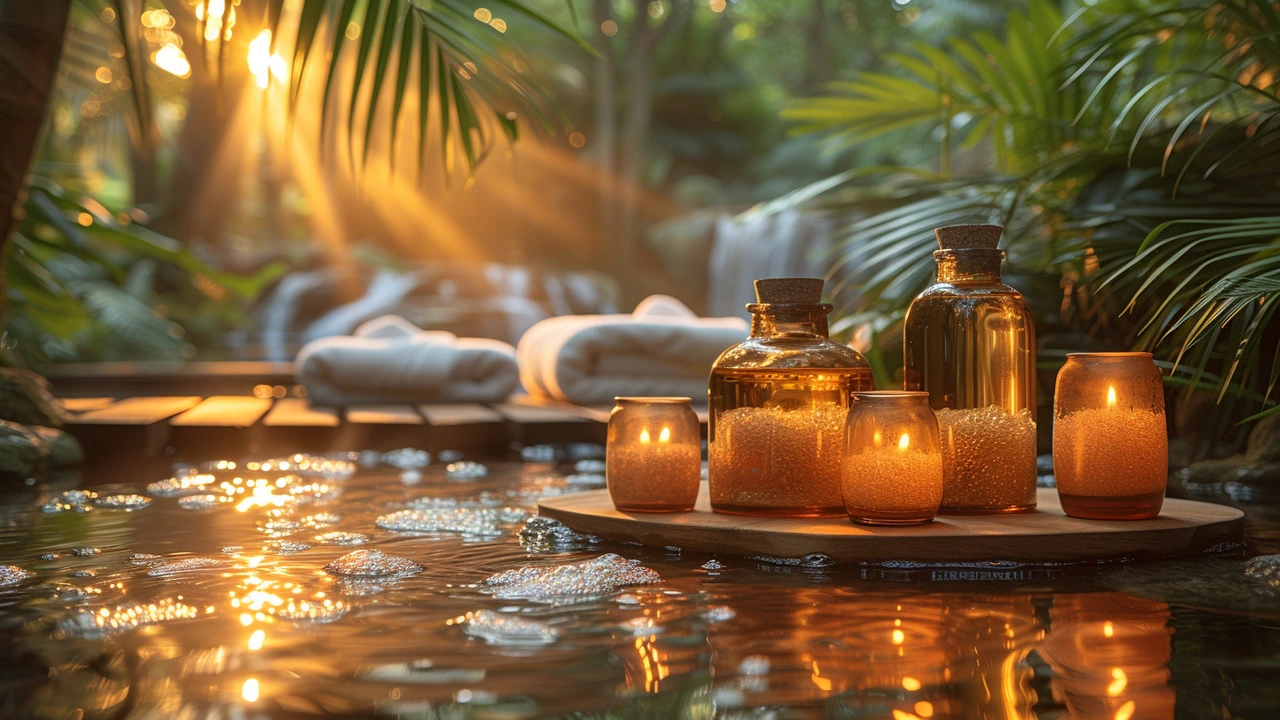 Masážní oleje a svíčky: Kombinace pro dokonalou relaxaci